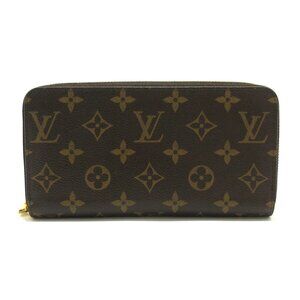 Auth LOUIS VUITTON Zippy Wallet M41896 Coquelicot Monogram - RFID : confirmed